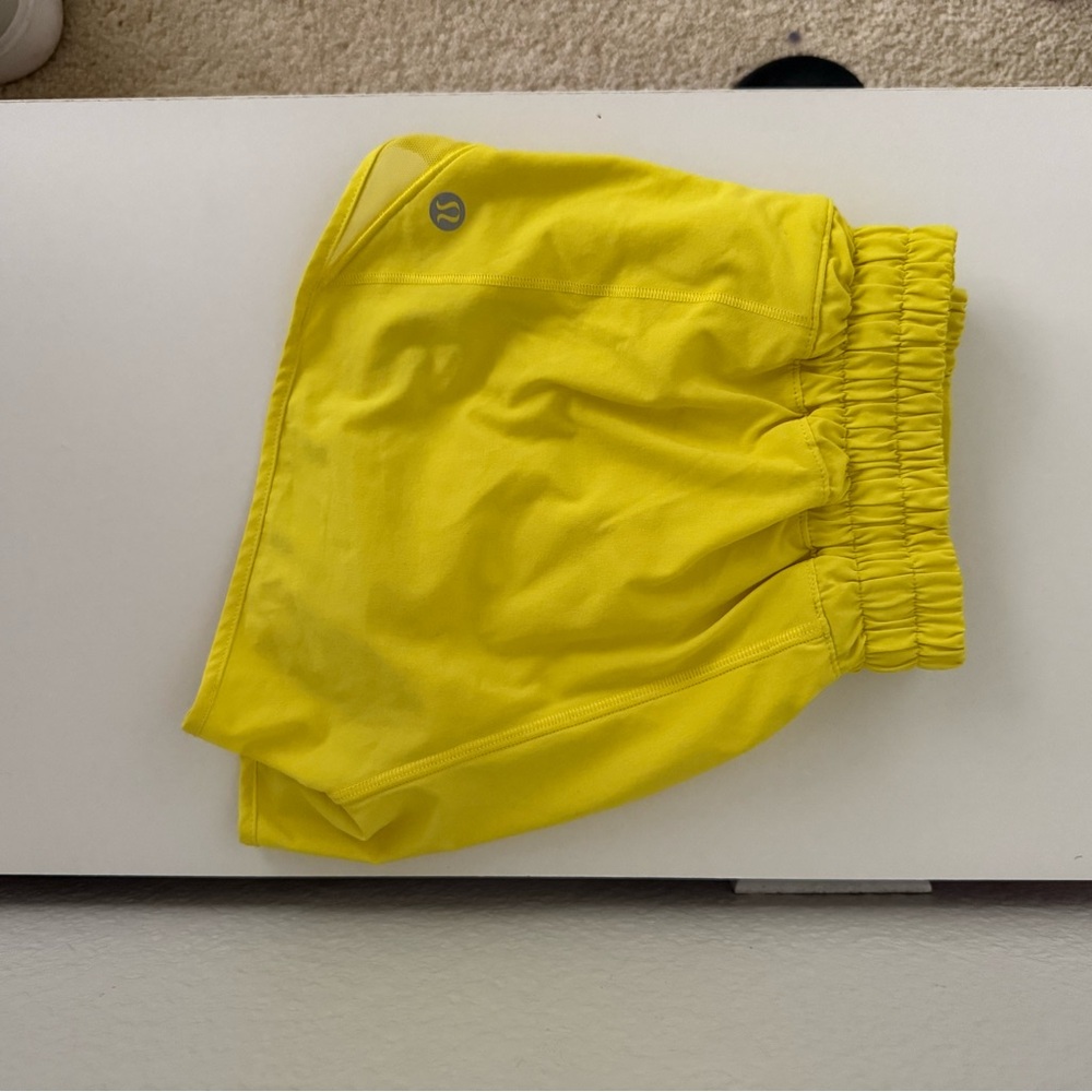 Bright Yellow Lulu Shorts